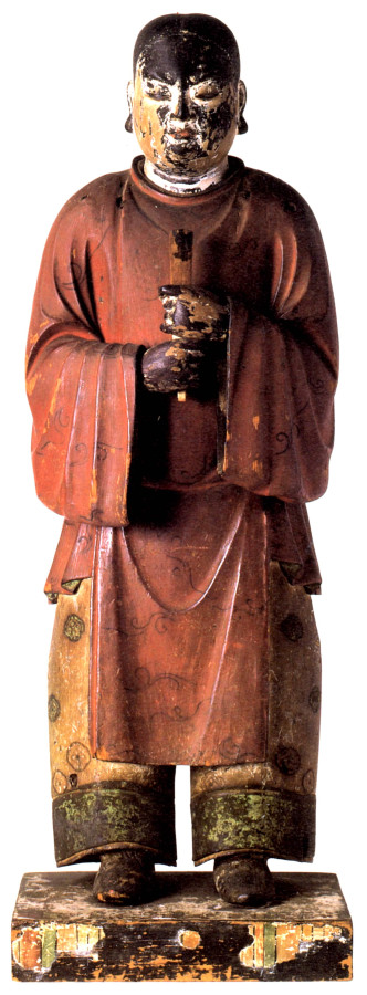木造 聖徳太子立像(摂政太子像) – 茨城県教育委員会