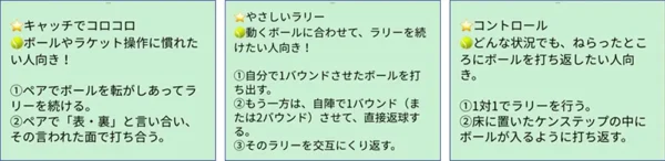 できる機会をつくる(ルールの工夫)