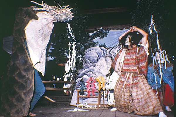 宮原八幡宮観世流太々神楽